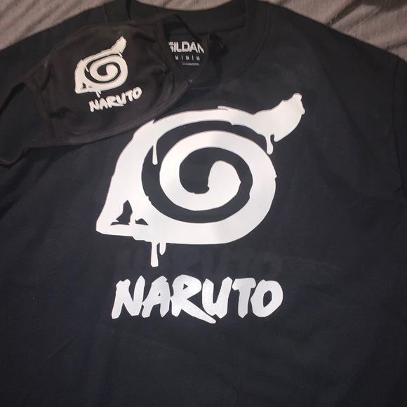Naruto T-shirt w/ Matching FaceMask *KIDS* - Picture 3 of 5